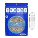 Capsuline Ukuran 0 Kosong Grantin Capsules, Hapus - 1000 Cacah 124; Gluten Bebas, Kosher, Non-GMO Disertifikasi Alasan14; Pure Bovine Pill Caps Untuk Penuhi DiY