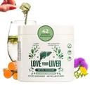 Detox Powder Cleanse - 42 hamba Liver Cleanse Detox & Repair Powder dengan Milk Thistle, Dandelion Root, Turmeric, Artichoke Leaf - Persediaan Minuman untuk Kesehatan Hati