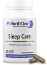 Pasien One Sleep Care 124; Tambahan untuk Mendukung Transition ke Tidur Dan Restaful Sleep * 14; dengan Chamomile, Valerian, Melonalin dan Lebih 124; 60 Capsules