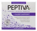 Peptiva 26 Miliar CFU Probiotic and Sleep Dukung - Clinically Validated Multi- Strain Probiotic - Lactoillus dan Bifidobacterium, Melonaciin - 15 Count