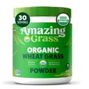 Amazing Grass Wheat Grass Powder: 100% Wolf-Leaf Wheat Grass Powder for Energy, Detox & Imunity Support, Chlorophill providing Greens, 30 Servings