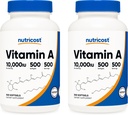Nuttricost Vitamin A 10.000 IU, 500 Softgels (2 Botol)