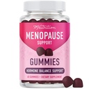 Menopause Dukung Gummies 14; Hormone Balance Relief for Hot Flashes, Night Sweats, Mood Swings, & Bloating £124; dengan Phytoestrom Soy, Vitamin D3, PABA, Biotin 124; Vegetarian, Gluten- Free 124; 60 Count