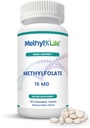 Methyl-Life ® L-Methylfolat 15 mg untuk Perempuan & Pria - Suplemen Aktif Membusuk dengan penelusuran Cerebrofolat ® (L-5-MTHF Kalsium) - Dukungan Bioavabilyability B9