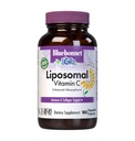 Lipomal Vitamin C 1000 mg BlueBonnet, Lipomal Bonnet Liposin C 1000 mg, Dibuat dengan Sunflower Oil, Imune & Gabungan *, Vegan, Kosher, Non-GMO, Bebas-Bebas-Soy- Free-180 Vegetable Capsules, 90 Servis