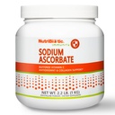 NutriBiotic - Sodium Accorbate Buffered Vitamin C Powder, 2.2 Lb 14; Vegan, Non-Acidic & Easier on Ditraffic than Ascorbic Accid 124; Essidere Ammune Support & Antioxidant Of4; Gluten & GMO Bebas