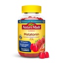 Nature Made Melonatoin 10mg per melayani Gummies untuk Dewasa, Maximum Power Dosage Sleep Aid, 100% Narkoba Bebas, 70 Cacah Melonasin Gummies, 35 Hari Suppply