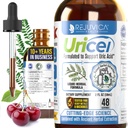Uricel - Advanced Uric Acid Supplemen & Cleanse - Gabungan & Kidney - Liquid Delification for Better Cherry, Chanca Piedra, Celery Benih & Turmeric - 2 fl oz