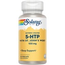 SOLARAY 5-HTP Plus St John 's Welt - 30 Hiburan Berlapisan Kapsul - 100 mg - 30 Pelayan
