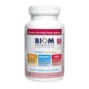 Biom Program3-1 Formula (Cold Shipped) dengan 10 Miliar Flora Progories, Pregities dan Immunolasi untuk Hidup Kesehatan & Umur Panjang - Diversifize Gut Microflora dan Microbiome - untuk Pria & Perempuan