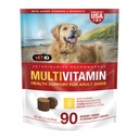 Tambahan Multivitamin VetIQ untuk Dogs, Suplemen Dukungan Kesehatan, Jumlah 90