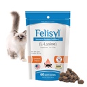 Dukungan Sistem kekebalan Felisyl untuk Kucing - Amino Acid L-Lysine - Produce Antibody - Tesis Sehat, Kesehatan Respiratory, Vision - 60 Soft Chews