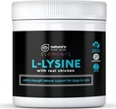 L-Lysine Powder for Cats and Kittens, Chicken Flavored Lysine Suplement for Cats and Kittens and Dogs to support Ammune Health, Normal Eye Fungsi dan Kesehatan Repiratory, Extra Large 125 Grams.