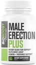 Performance Pria Plus 124; Pil untuk Men Fast Acting 124; Kuat Darah Flow & Circulation untuk Ensure Male Performance, Desire, Girth, Sensitivity & Thickness 124; Natural & Safe 3 Party Test - 60 Tablets