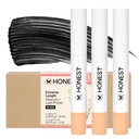 Kecantikan Jujur 2-in- 1 Extreme Panjang Mascara + Lash Primer 3 - Pack 12.4; Cruelty Bebas + Aman untuk Mata Sensitif 124; 0.27 lf oz masing-masing (pak 3)