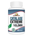 Rise- N-Shine Catalase Extreme Tambahan 10.000 dengan Saw Palmetto, Biotin, Fo- Ti, PABA - Suplemen Rambut Kuat - 60 Kasules