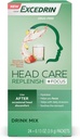 Excedrin Head Care Replenish Plus Focus From Excedrin Drink Mix with Electrolytes, L-Theanine, Ginger dan Caffeine for HeadHealth Support - 24 Paket
