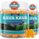 Karva Kava Gummies, Sugar Free Cale Gummies w / Rhodiola Rosea, Ashwagandha, L- Theanine, GABA, Melgabin- Free Kava Blend for Relaxation, Calm and Focus - Alternative to Kava Powsules, Vegan 120 Ct