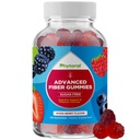 Gummies Fiber for Dewasa - Chicory Root Suplement with Prebiotic Support for Gut & Digetical Health