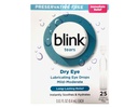 Blinkle Eye Drops for Dry Eye, Preservative Free Lubricating Eye Drops, Sterile Single Use Vials, Gentle Eye Care for Mild to Moderate Dry Eye Symptom Relief, 25 Count, 0.01 fl oz Vials