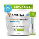 Fluid Tactical - Zero Sugar, Keto Electrolite Powder, Hidration Packets, Made in USA (Lemon Lime, 25 Count)