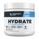 Lab Transparent Hydrate alami Sweetened Electrolytes Powder - Hidration Powder Electrolite dengan Coconut Water, Calcium, Taurine, & Potyculings - 40, Peach Mango