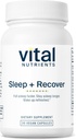 Vital Nutrients Sleep + Recover - Vegan Supplemen - Sleep Support - Melonatin, Ashwagandha & L- Theanine - Gluten, Dairy & Soy Free - 30 Capsules