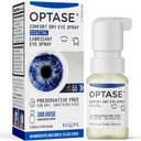 Optase Comfort Dry Eye Spray - Preservative Free Artificial Tears Drops Alternative - Dry Eye Drops in a Convenient Spray - Multi- Use Bottle, Contact Lens Safe - .58 fl oz