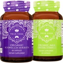 Veda Active Bundle USDA Organik 124; Multi- Award- winning 124; Boswellia Serrata 124; Amla Capsules