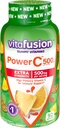 Vitafuus Calcium & Vitamin C Gummy Vitamin, Fruit Flavored, 100 Count & Tropical Citrus Flavored, 92 Count