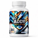 Addy Energy - Focus & Energy Suplemen - Brain Booster - Adderall Alternatif - Fokus, Meningkatkan Produktivitas - Clean Energy - Sharp Focus - 30 Hari Supply