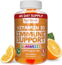 Rasakan Agung Vitamin D Gummies untuk Orang Dewasa 124; Tropical Flavored Vegetarian Chewable Vitamin D 2000 iu 124; Imune Supplemen Suppplai Dukungan 124; Gluten Gratis 124; 45 Hari Supply