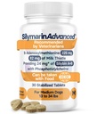 Tambahan Kesehatan Liver untuk Medium Dogs - Milk Thistle untuk Dogs Liver Dukungan dengan S-Adenosylmethionine (Sama) & Silybin - 30 tablet