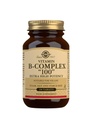 Solgar B-Complex 100 "- 100 Tablet Energi Metabolisme, Kesehatan Kardiovaskular, Dukungan Sistem Gugup - Non-GMO, Vegan, Gluten Bebas - 100 Hamba