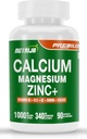Kalsium Magnesium Zinc dengan Vitamin D3, Boron, K2 & B12 (90 Kapsul)