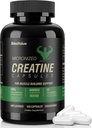 Micronized Creatine Monohydrate Kapsules, Creatine Capsules Suplement for Muscle, Performance, Energy, Recovery, Gluten Free Creatine for Women, 100Capsules (20 Servings)