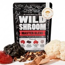 Wild Foods Wild Mushroom Blend- Supercharged Reishi, Chaga, Cordyceps, Turkey dan Lion 's Mane - 4Oz Package-Adaptogenic Stress Reducer untuk Increased Mental Clarity- Nootropic Liquid Blend for Coffee