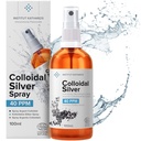 Colloidal Silver Liquid 3.4 fl oz Spray Bioactive Hydrosol Silver Water Alami Nano Sol Supplement Solution Volution Ionic Mineral 40 PPM Organik Terstruktur Colloidal Spray