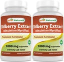 Terbaik Bilberry 1000 Mg 90 Capsules (90 Cacah (Paket 2))