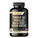 Tonkat Ali untuk Pria & Women - Formula Kekuatan Ekstra dengan Fadogia Agrestis dan Tribulus dengan Root Maka - Stamina, Vitalitas, Energi, Mood Dukungan 124; Dibuat di AS