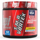BPI Sports 1.M.R Vortex Pre Workout Powder - High Stem Pretraining for Men & Women with Glycerol, Caffeine, Niacin, and Herbal Extracts - Energy, Focus & Endurance - Power Juice