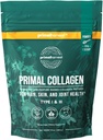 Powder Primal Harvest Collagen untuk Women or Men Primal Collagen Peptides Powder Type I & III, 10 Oz Collagen Protein Powder for Hair, Skin, Nails (Single, Unflasheted)