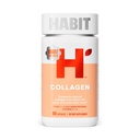 Tambahan Habit Collagen (60 Kapsul) - New Look, 2000mg Collagen Peptides, Vitamin C & Vitamin E, Skin Health, Antioksidants, Non-GMO, Gluten Free (1 Pack)