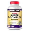 Kirkland Signature Super B-Complex (2- Pack) dengan Electrolites (2 x 500 Tablet)