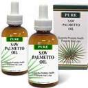 Pure Saw Palmetto Minyak 2x30ml Wild & Natural 60-90day Supply Tidak seperti Powders Ineefisien, Mendukung Prostate Health Sleep Lebih baik Mengurangi buang air terjun DHT Blocker Menolong Berhenti Rambut