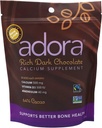 Adora Calcium Suplemen, Fairtrade Dark Chocolate, Paket 12 - 30 ct