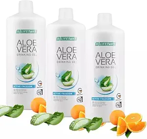 LR Lifetakt Aloe Vera Minum Perempuan Perawatan Kesehatan Kebebasan Aktif Pria Minum Setiap Hari Perawatan Alam Set 3- 1000 ml. / 33.3 F.oz