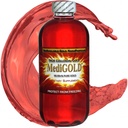 MediGOLD ® True Colloidal Gold AunP Suplemen Nutres - 250 mL dalam Clear Plastic Bottle