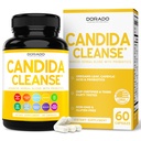 Candida Cleanse Detox (60 Count) Advanced 11 in- 1 Formula for Overgrowth Treatment with Candida Killer Complex for Men and Women - Third Party Tested - Made in USA