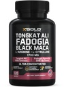 X Gold Health Tongkat Ali + Fadogia Agrestis + Black Maca - Energy, Vitalitas & Stamina Booster for Men & Women Majelis in USA